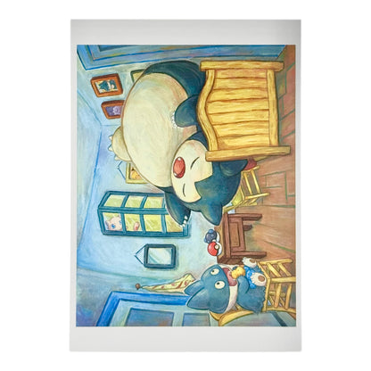 Set Of 6 Van Gogh Pikachu Pokemon Van Gogh Museum Postcard