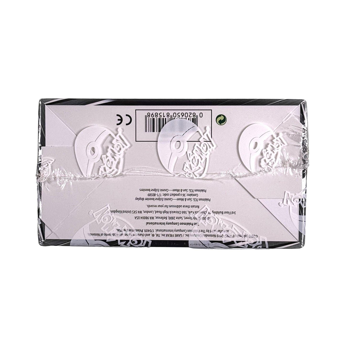 Pokemon English Sun & Moon Cosmic Eclipse Sealed Booster Box