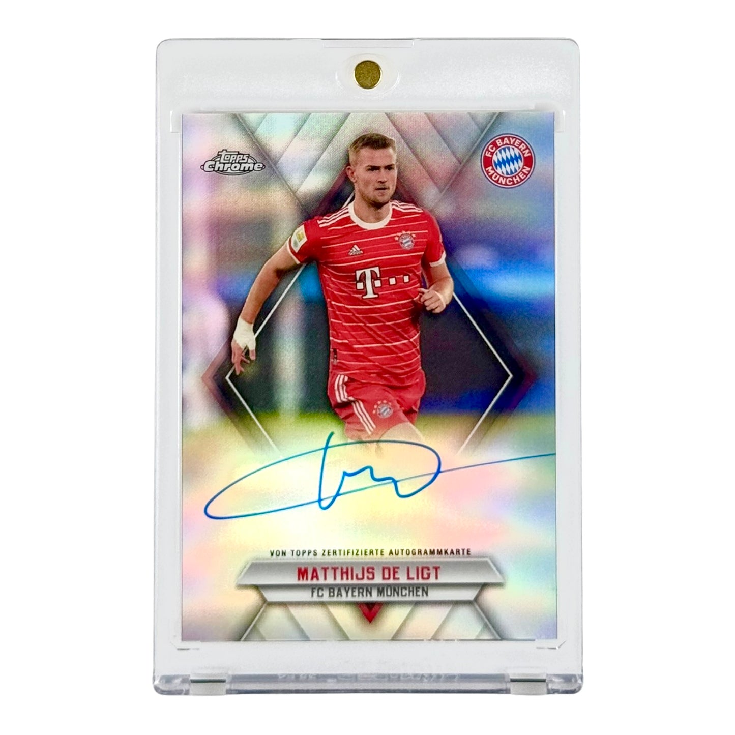 Matthijs De Ligt Topps Chrome UCL Auto #FCB-MD