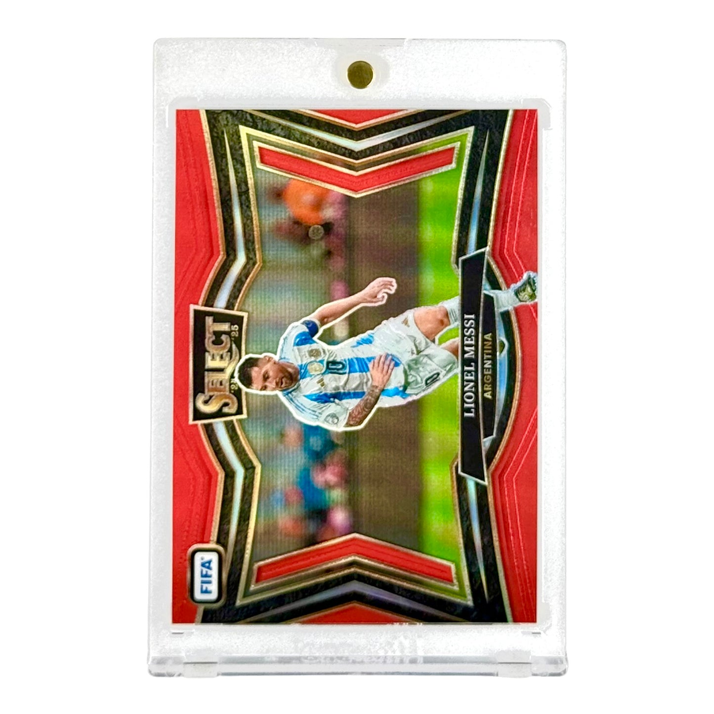 Lionel Messi 2024-25 Select FIFA Soccer Red #244