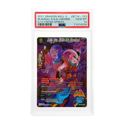 Set of 3 2021 Dragonball Super BT14 SCR PSA 10/BGS 10