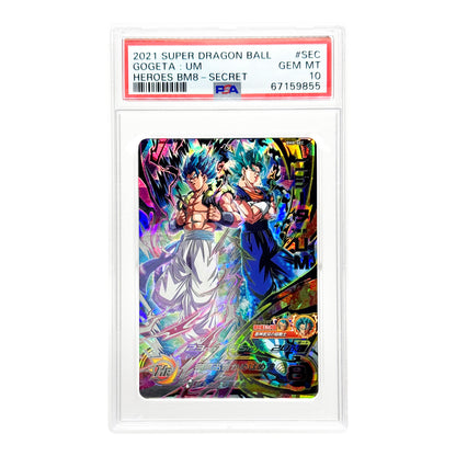 Set of 6 Dragonball Super Heroes Dual Character PSA 10