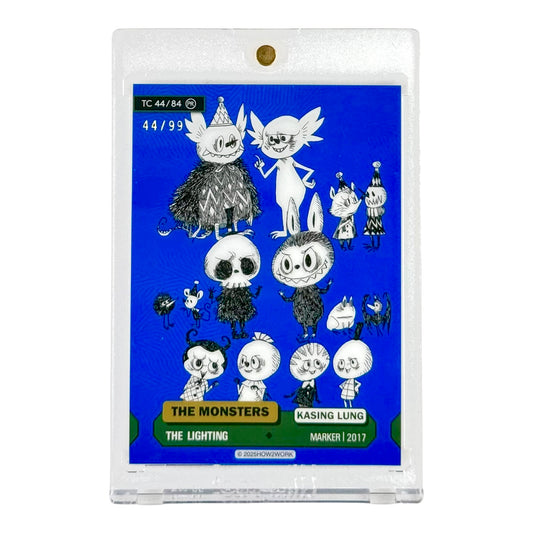 Labubu 2025 How2work The Monsters Series 3 Blue 44/99 #44