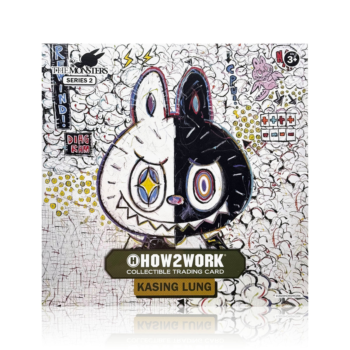 How2work The Monsters Series 2 Kashing Lung Labubu 1st Edition Collect ...