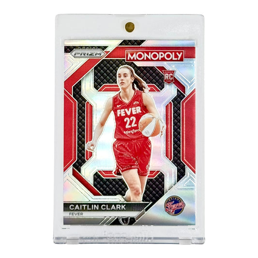 Caitlin Clark 2024 WNBA Monopoly Prizm Rookie RC Silver #WNBA27