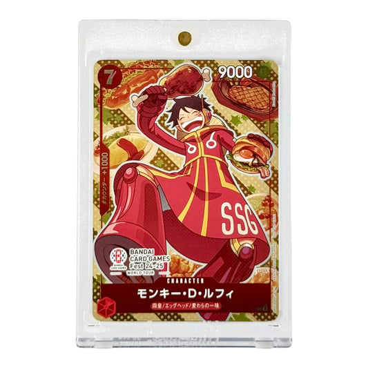 Monkey D. Luffy One Piece Japanese Bandai Card Game Fest 24-25 Promo #P-080