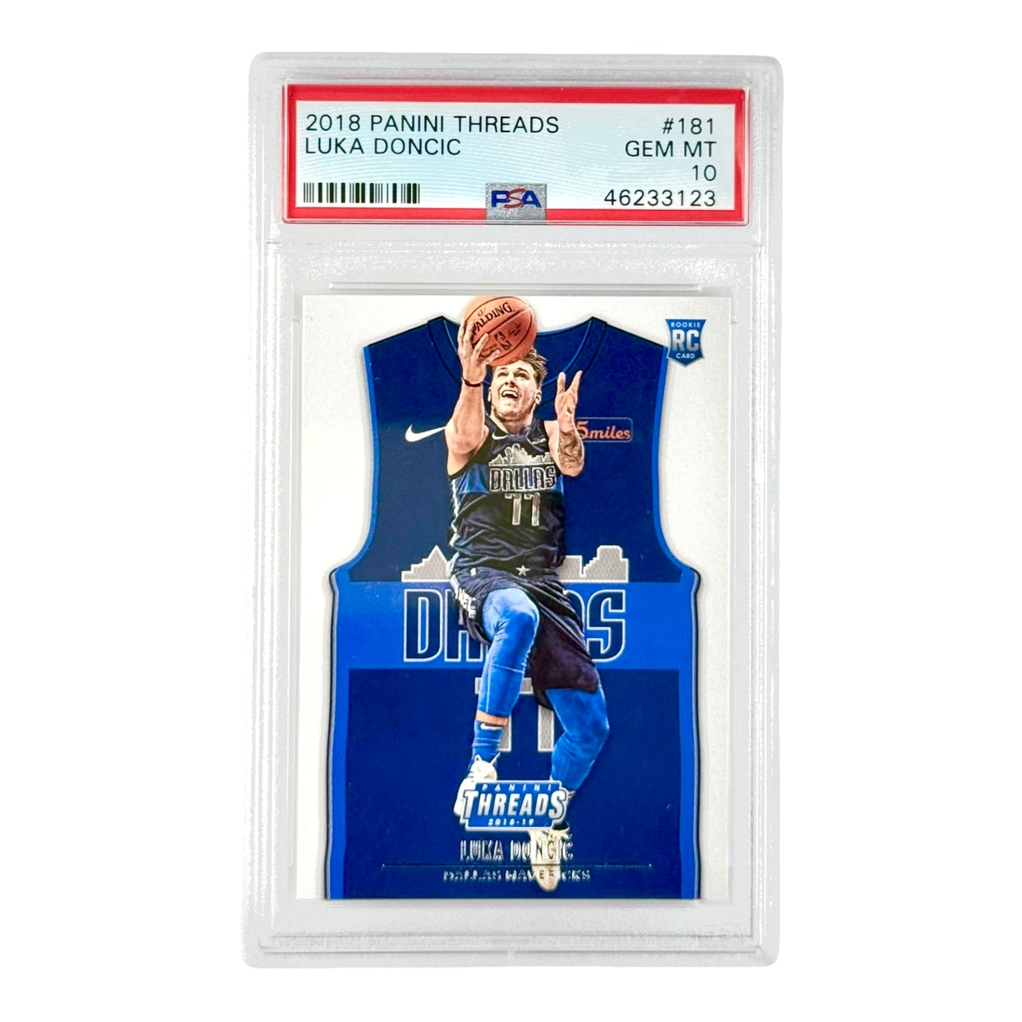 Luka Doncic 2018-19 Threads Rookie RC #181 PSA 10