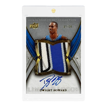 Dwight Howard 2009 Upper Deck Exquisite Collection 07/20 Patch Auto #L-DH