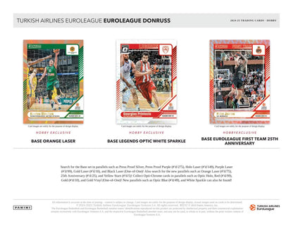 2024-25 Donruss Euroleague Basketball Hobby Box