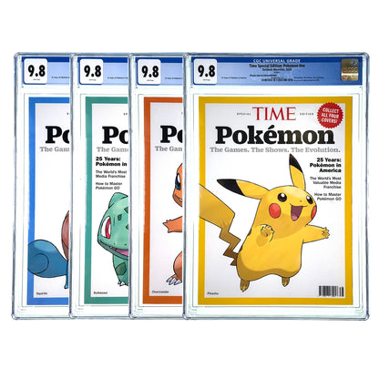 Time Magazine's Special Edition Pokemon: Set of Four