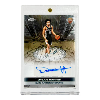 Dylan Harper 2025-26 Topps Chrome Rookie RC Auto #TAIR-DH