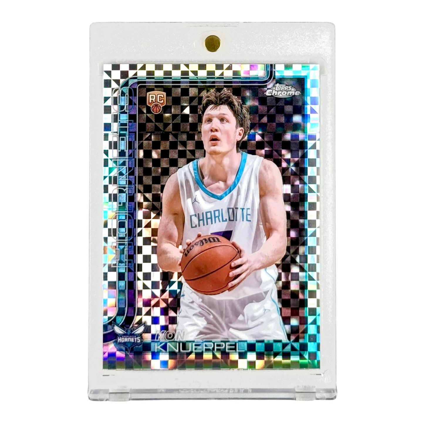 Kon Knueppel 2025-26 Topps Chrome Rookie RC X-Refractor #254