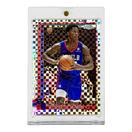 VJ Edgecombe 2025-26 Topps Chrome Rookie RC X-Refractor #253