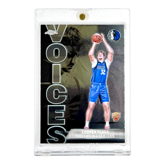 Cooper Flagg 2025-26 Topps Chrome Rookie RC Voices #VS-6