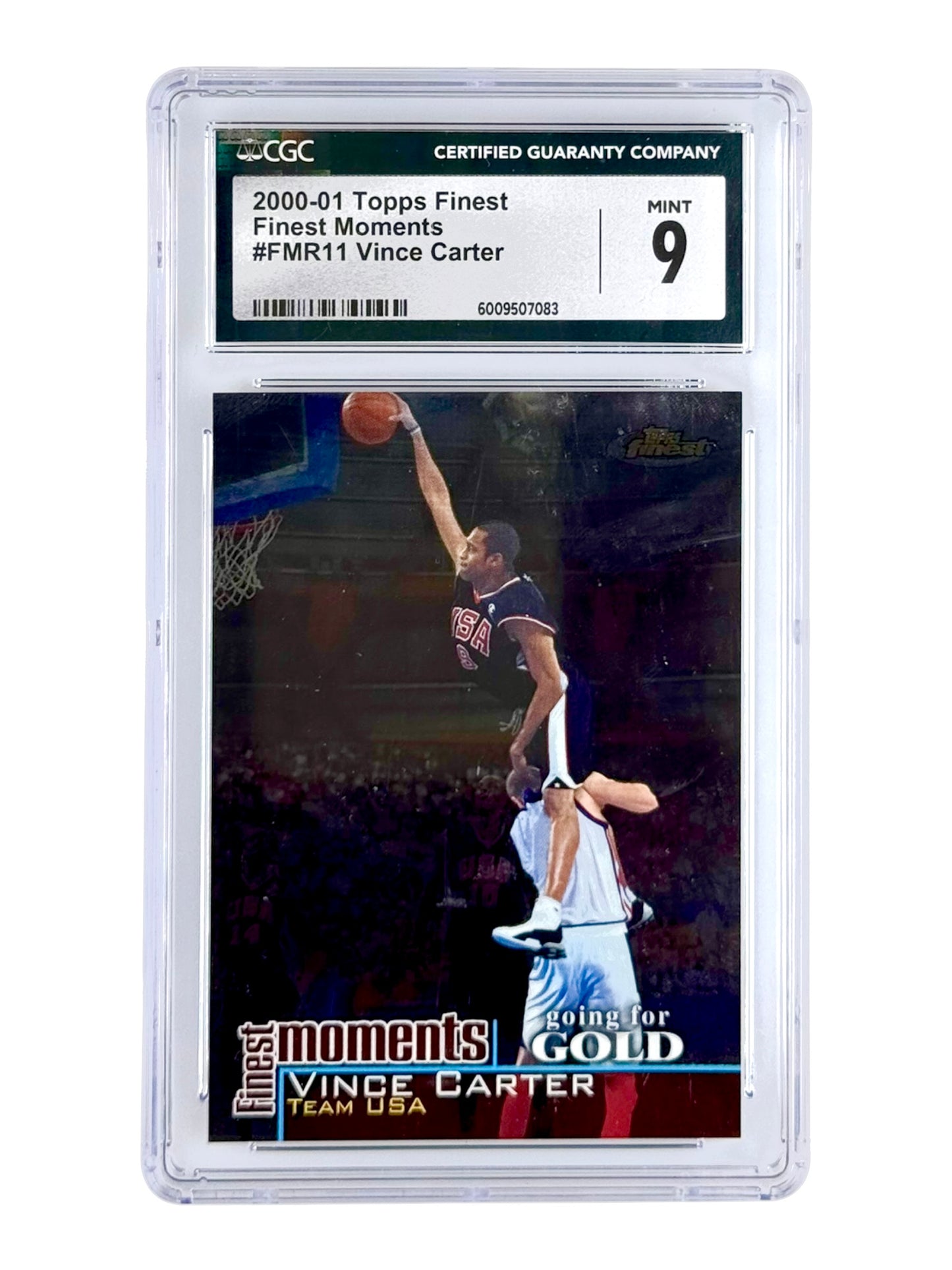 Set of 12 2000 Topps Finest Moment Team USA CGC