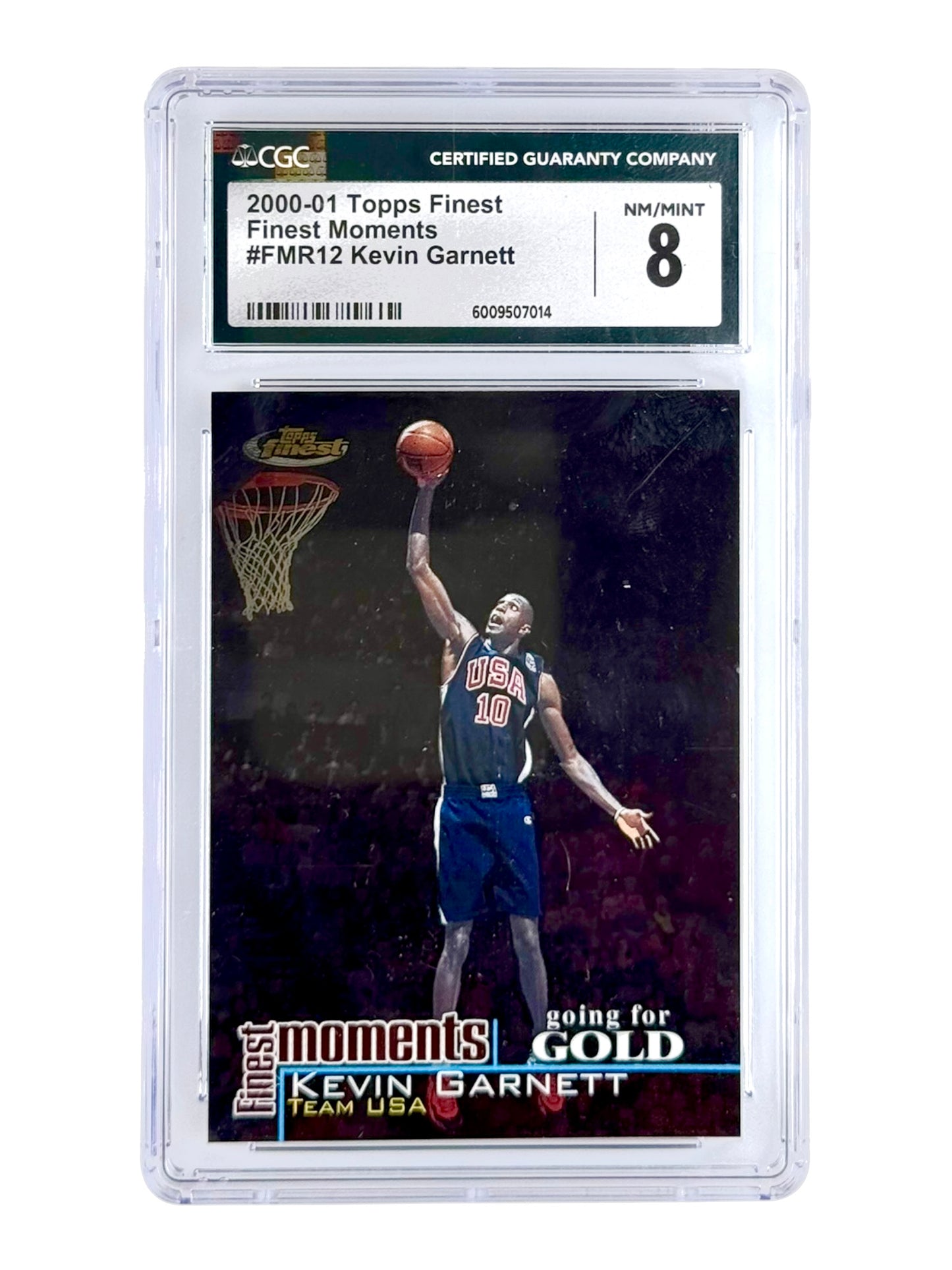 Set of 12 2000 Topps Finest Moment Team USA CGC
