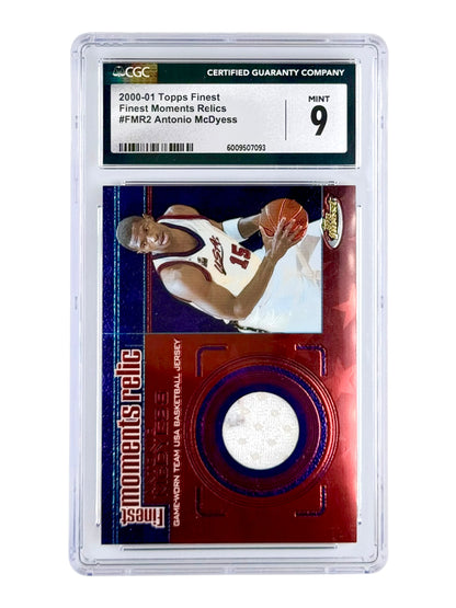 Set of 12 2000 Topps Finest Moment Team USA CGC