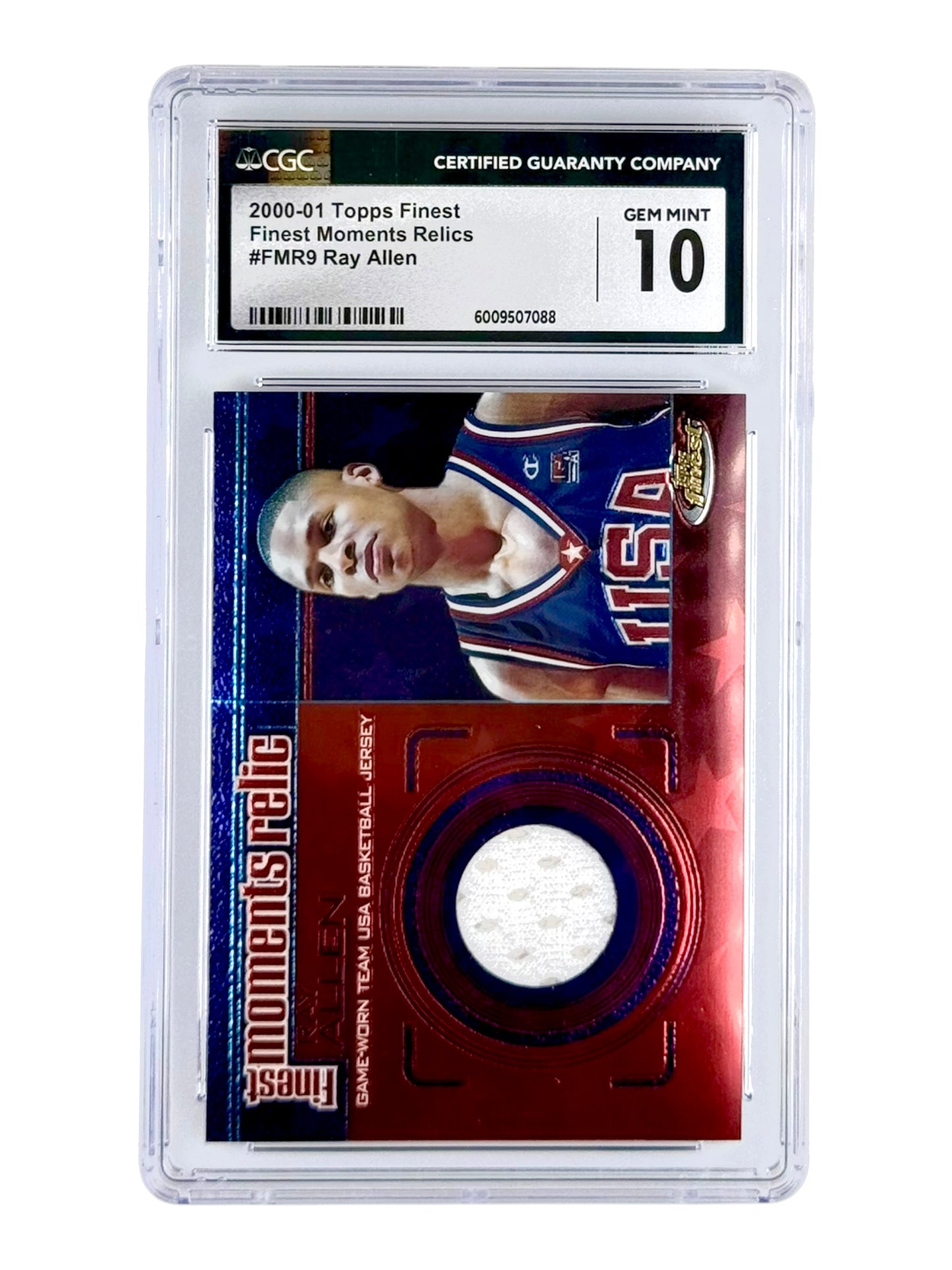 Set of 12 2000 Topps Finest Moment Team USA CGC