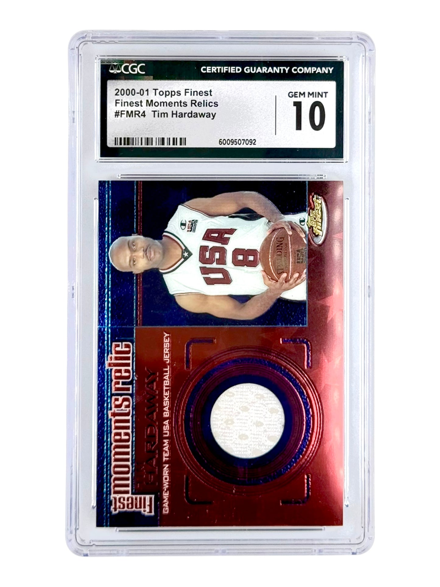 Set of 12 2000 Topps Finest Moment Team USA CGC