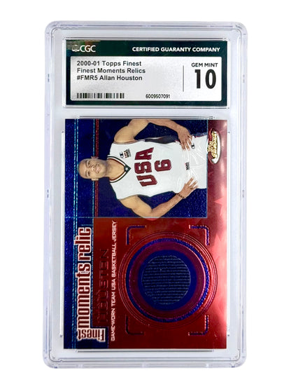 Set of 12 2000 Topps Finest Moment Team USA CGC