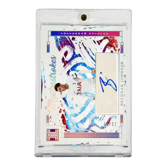 Brennan Johnson 2023-24 Impeccable Masterstrokes Auto 20/25 #M-BJ