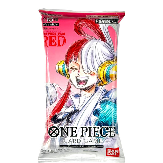 Uta 2022 One Piece Japanese Film Red Movie Tutorial Deck Promo Sealed Pack