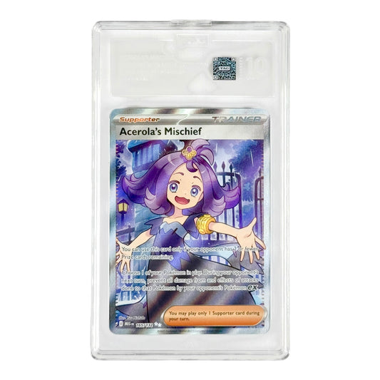 Acerola's Mischief 2025 Pokemon English Mega Evolution #165 TAG 10