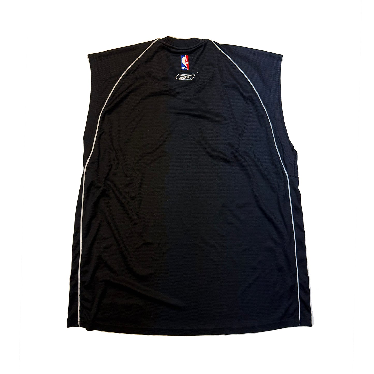 2003-04 Philadelphia 76ers' #3 Allen Iverson black short sleeve shooting shirt