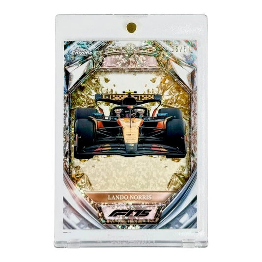 Lando Norris 2025 Topps Chrome Formula 1 F1 Diamond 75th Anniversary 16/50 #D75-25