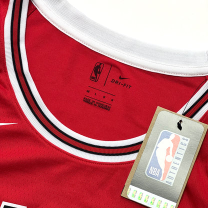 Lonzo Balls Chicago Bulls Fanatics Authentic Autographed Nike Jersey - Red with "Go Bulls" Inscription with 2018-19 Panini Flawless 1/1 Lonzo Balls #57