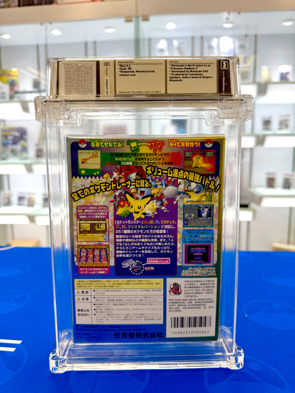 Nintendo N64 Japanese Pokemon Pocket Monsters' Stadium Gold & Silver Sealed Unopened WATA 9.6