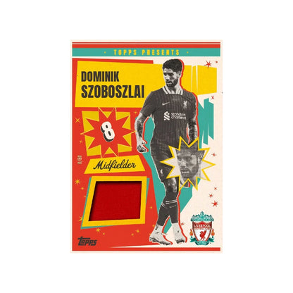 2024-25 Topps Liverpool FC Soccer Team Set