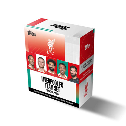 2024-25 Topps Liverpool FC Soccer Team Set