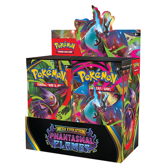 Pokemon English Mega Evolution - Phantasmal Flames Booster Box