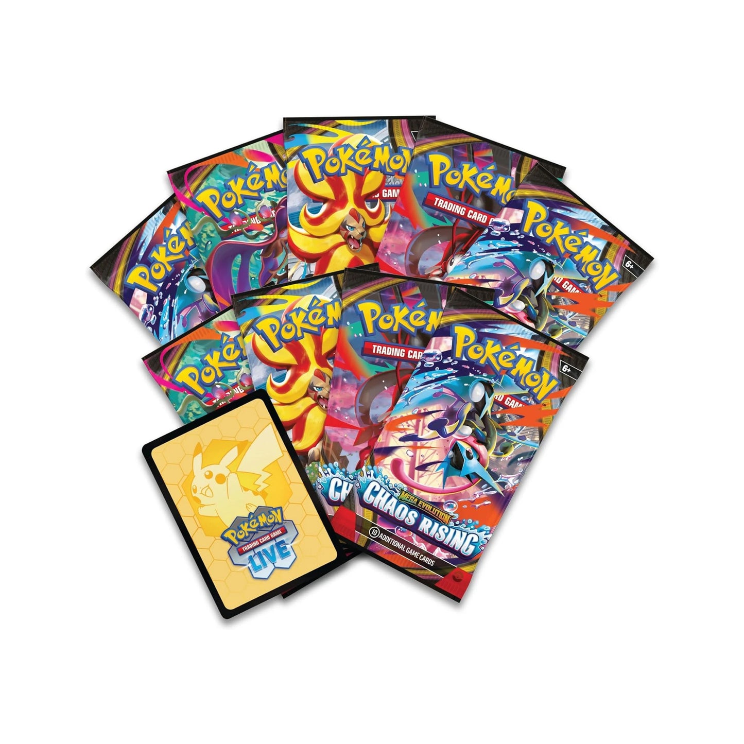Pokemon English Mega Evolution - Chaos Rising Elite Trainer Box