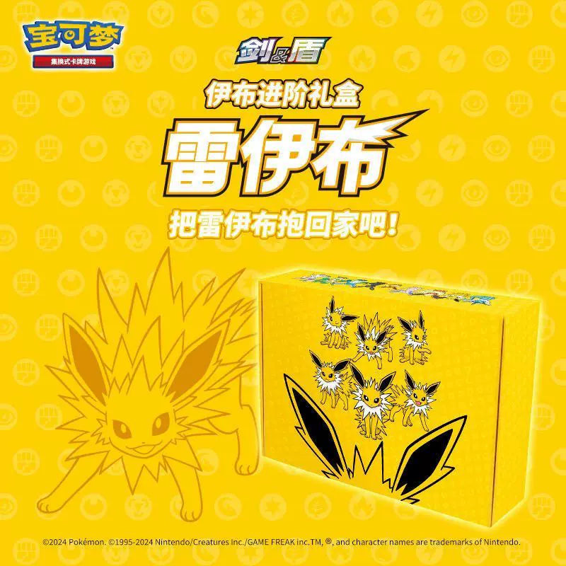 Pokemon 簡中 伊貝 伊布 進階禮盒套裝