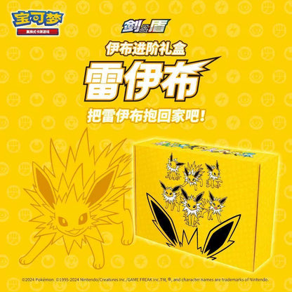 Pokemon 簡中 伊貝 伊布 進階禮盒套裝