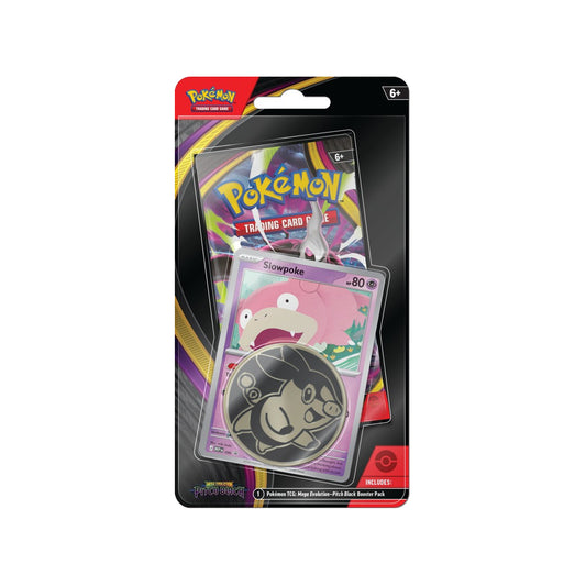 Pokemon English Mega Evolution M5 Pitch Black - Checklane Blister - Slowpoke