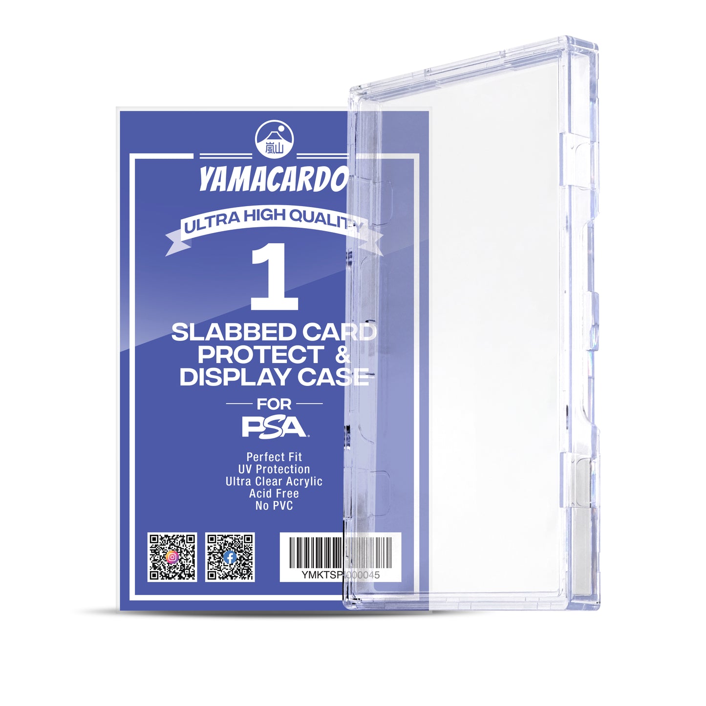 YAMACARDO PSA Slabbed Card Protect & Display Case