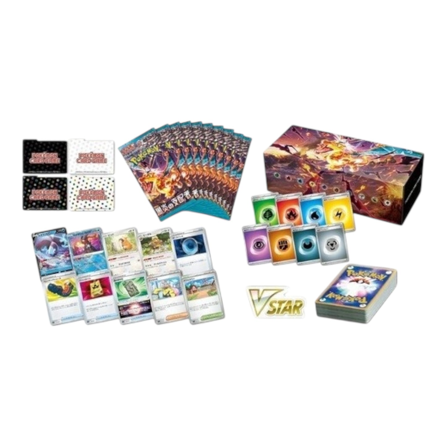 Pokemon Japanese Deck Build Box Sv3 Ruler of The Black Flame Sealed Box