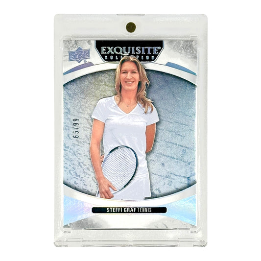 Steffi Graf 2025 Upper Deck Goodwin Champion Exquisite Collection 65/99 V-SG