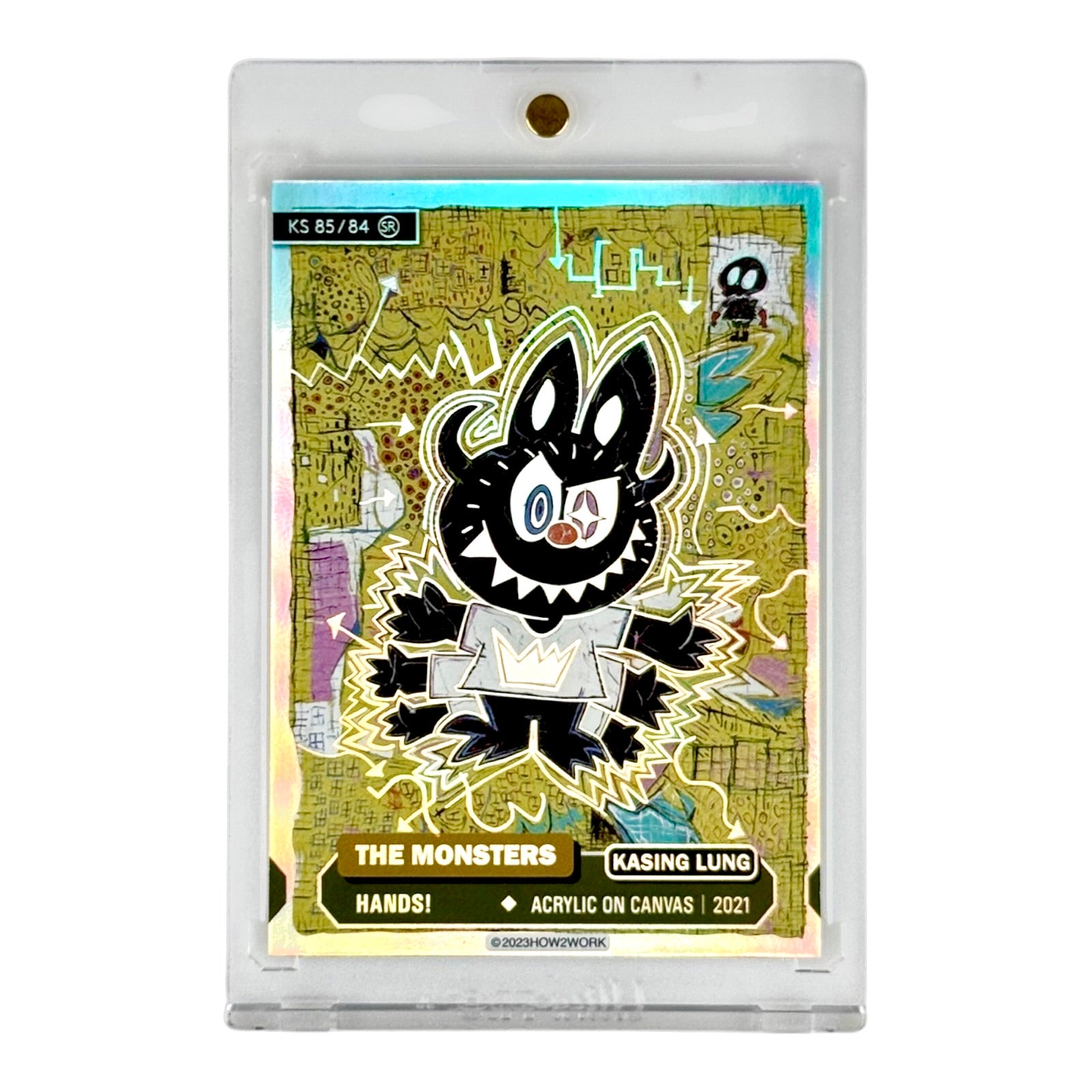 Labubu 2023 How2work The Monsters Series 1 Trading Card #85 SR