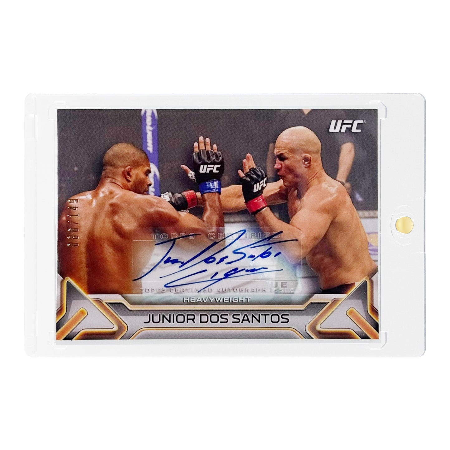 Set of 3 Junior Dos Santos Topps UFC