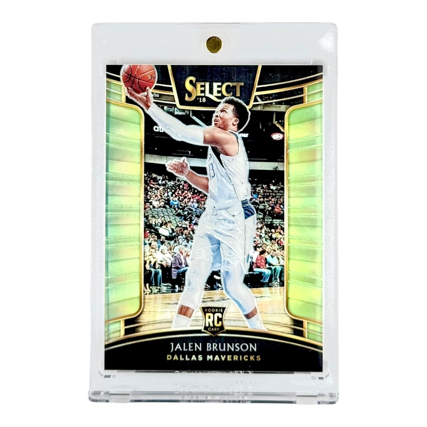 Jalen Brunson 2018-19 Panini Select Lime Green Rookie RC 20/75 #8