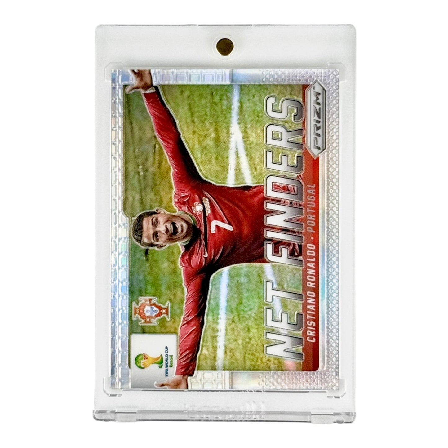 Cristiano Ronaldo 2014 Panini Prizm World Cup Net Finder Silver #20