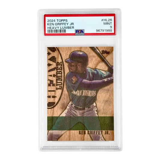 Ken Griffey Jr. 2024 Topps Heavy Lumber #HL26 PSA 9