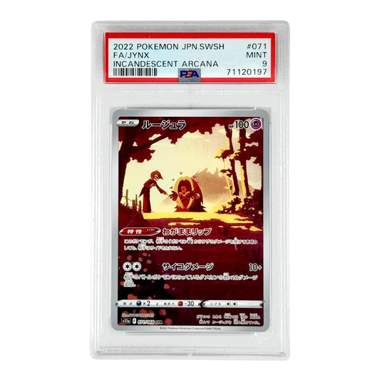 Jynx 2022 Pokemon Japanese S11a #071 CHR PSA 9
