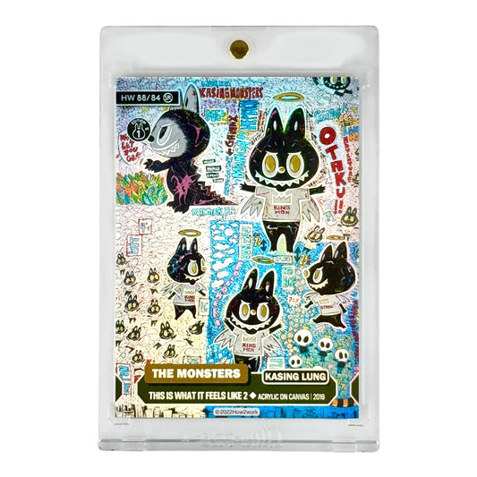 Labubu How2work The Monster Series 1 Trading Collectible Card #88 SR