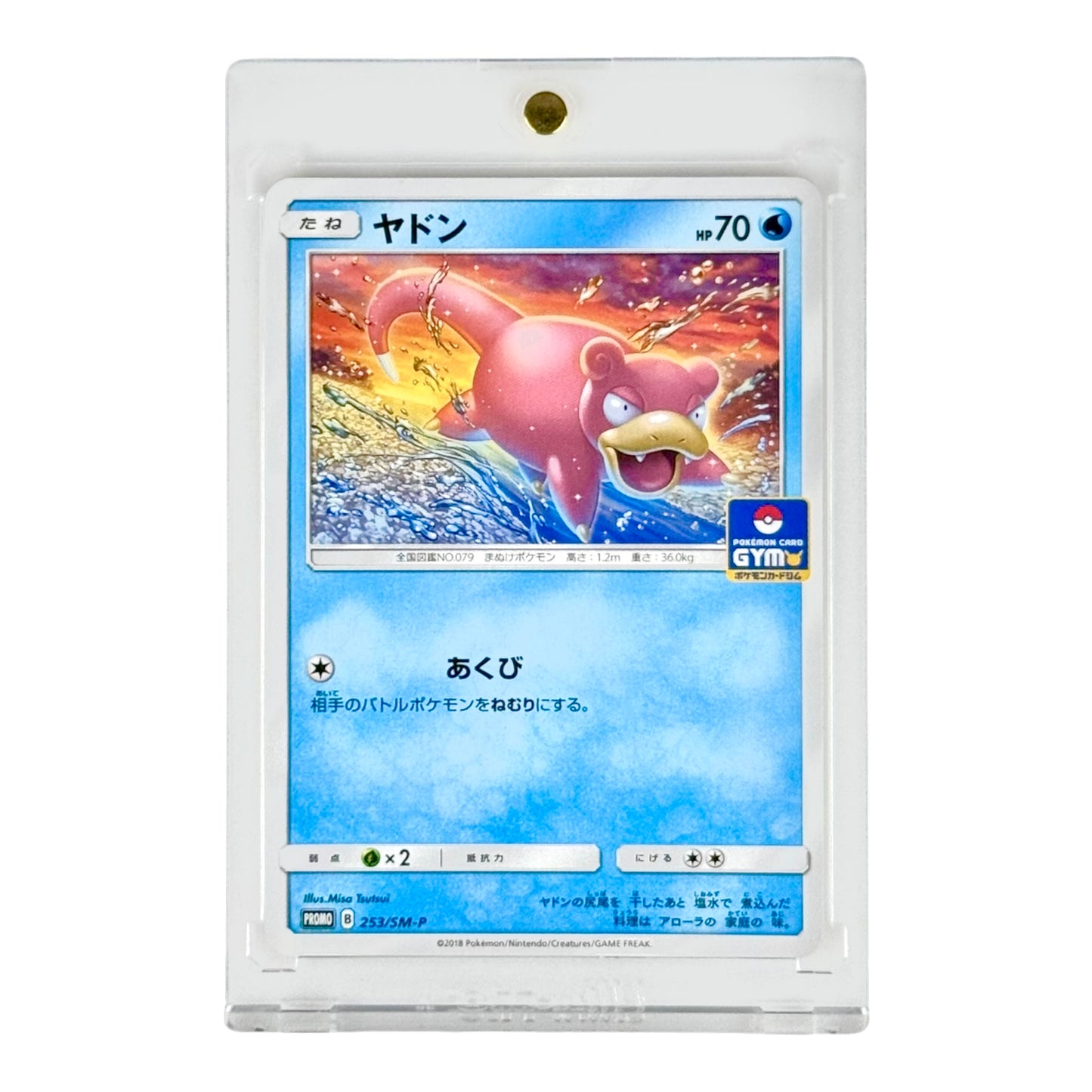 Slowpoke Pokemon Japanese Gym Promo #253