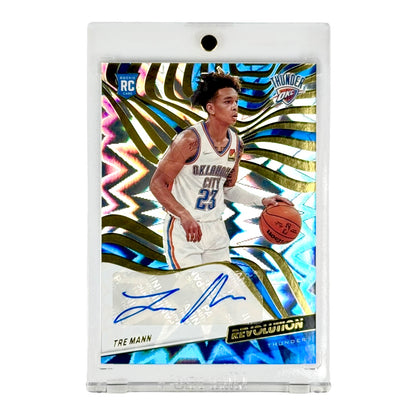 Tre Mann 2021-22 Revolution Auto Rookie RC 032/100 #RA-TWN